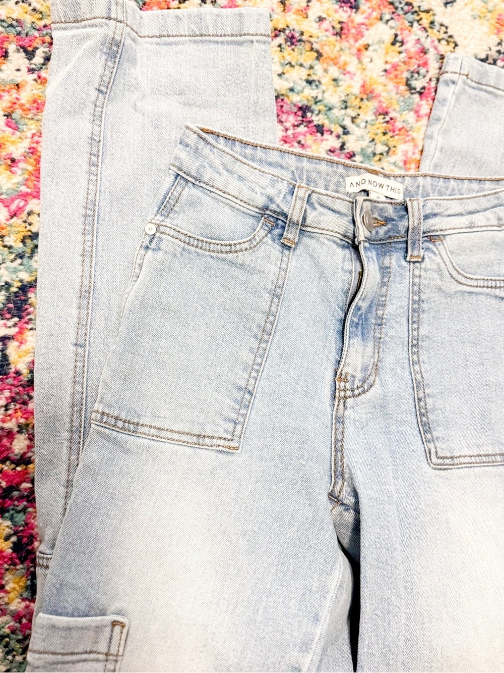 And Now This High Rise Utility Jeans - Picture 12 of 12